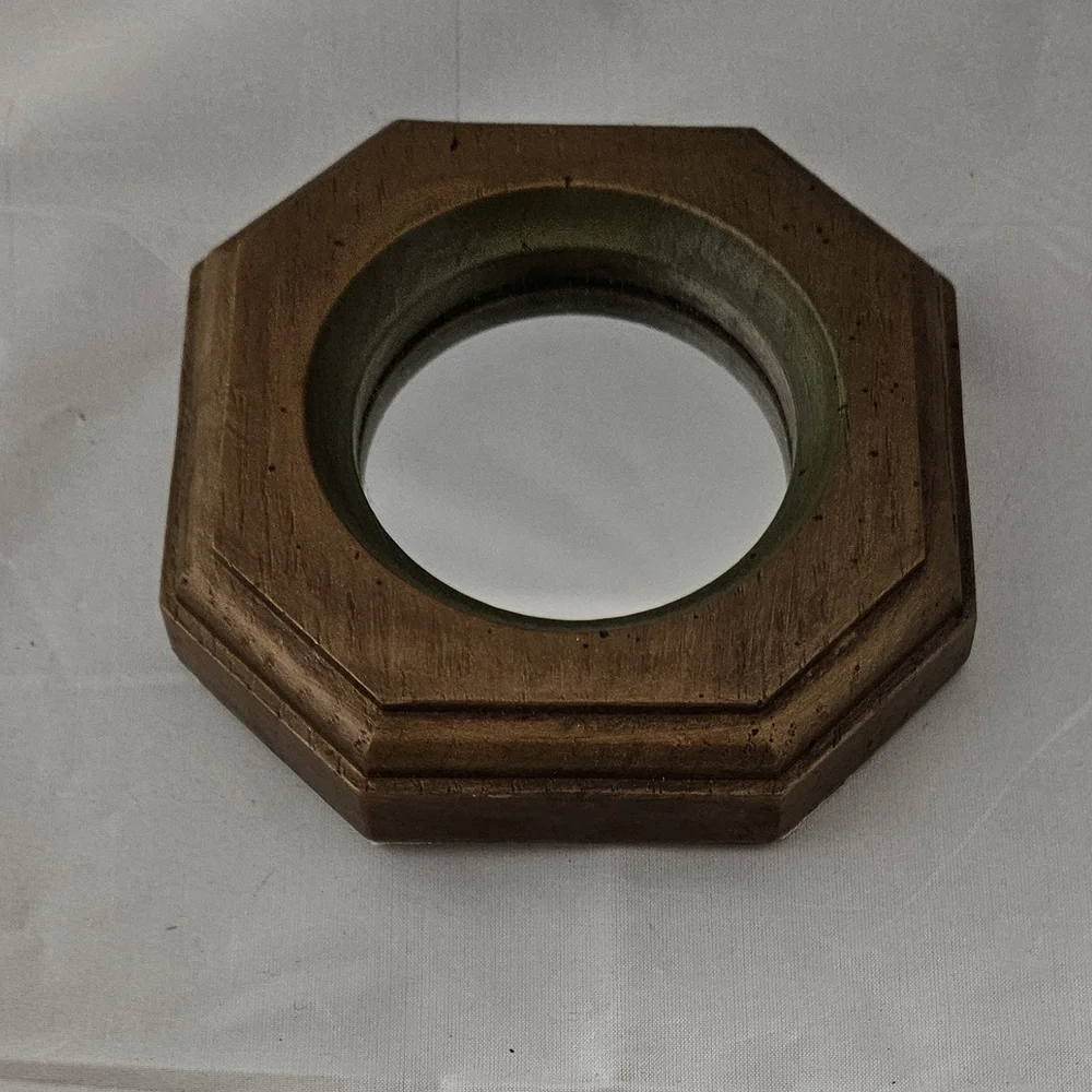 Octagonal Wooden Mirror Frame